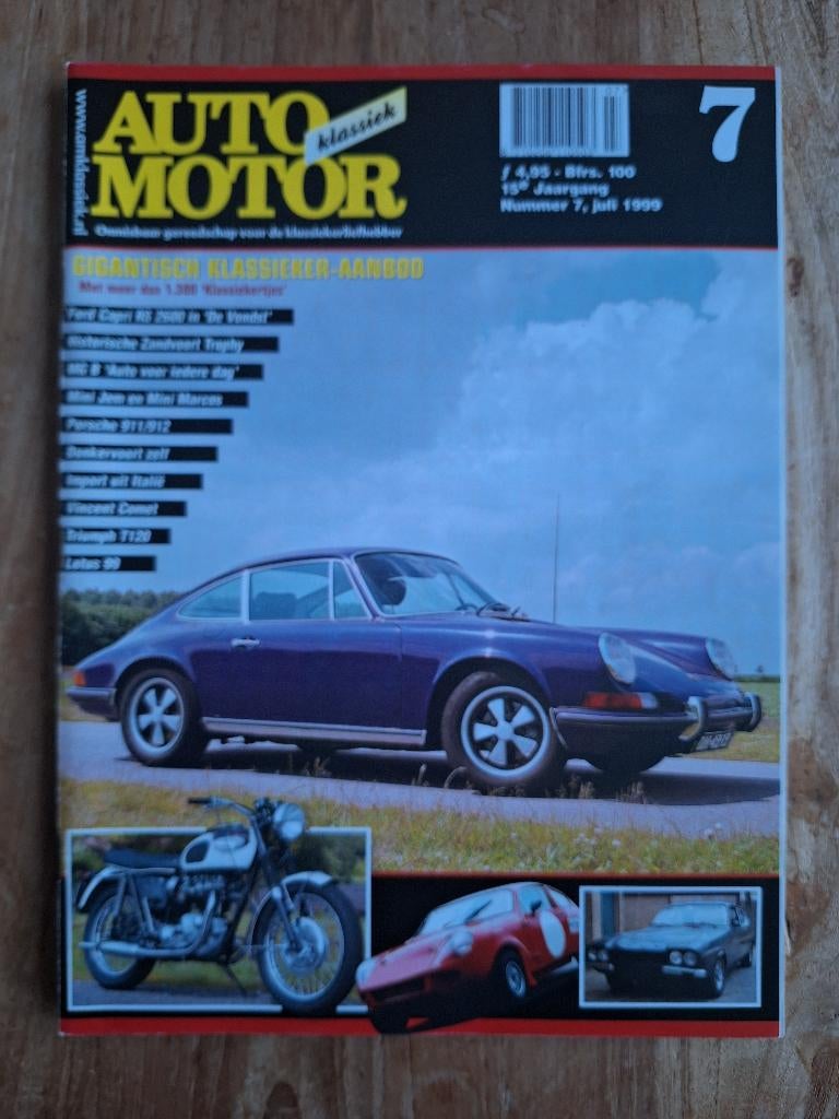 Auto Motor Klassiek juli 1999 #7, Algemeen, Zo goed als nieuw, Auto Motor Klassiek, Ophalen of Verzenden