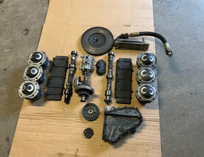 Lot Porsche motoronderdelen | zuigers cilinders nokkenas etc, Ophalen of Verzenden, Gebruikt, Porsche