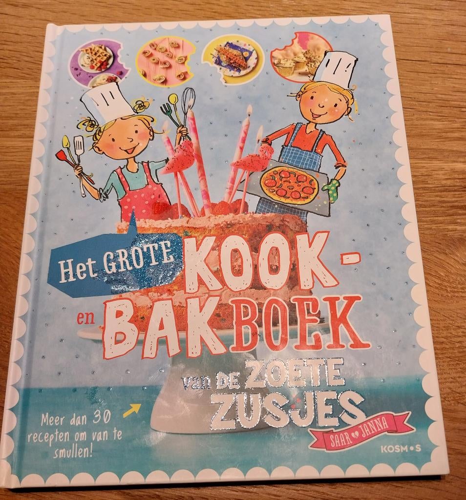 Het grote kook- en bakboek van de Zoete Zusjes, Ophalen, Zo goed als nieuw, Nederland en België