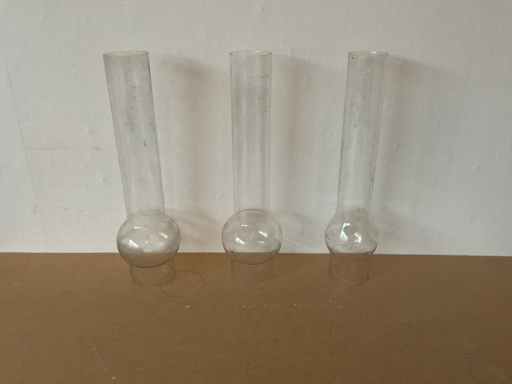 Glaasjes voor een peter olie lamp., Ophalen of Verzenden, Zo goed als nieuw, Overige typen
