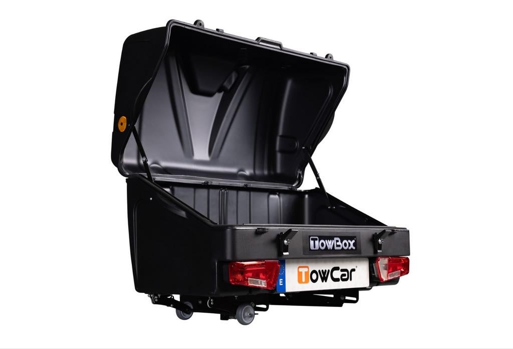 Trekhaakkoffer Towbox V1 280L vanaf €3 p/dag – Vakantie 2026, Auto diversen, Dakkoffers, Ophalen, Zo goed als nieuw