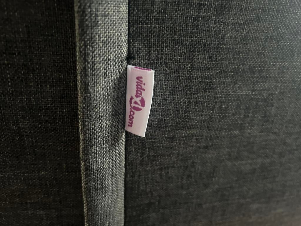 Vida XL. Draaistoel-slaapbank, Ophalen, Zo goed als nieuw, Stof