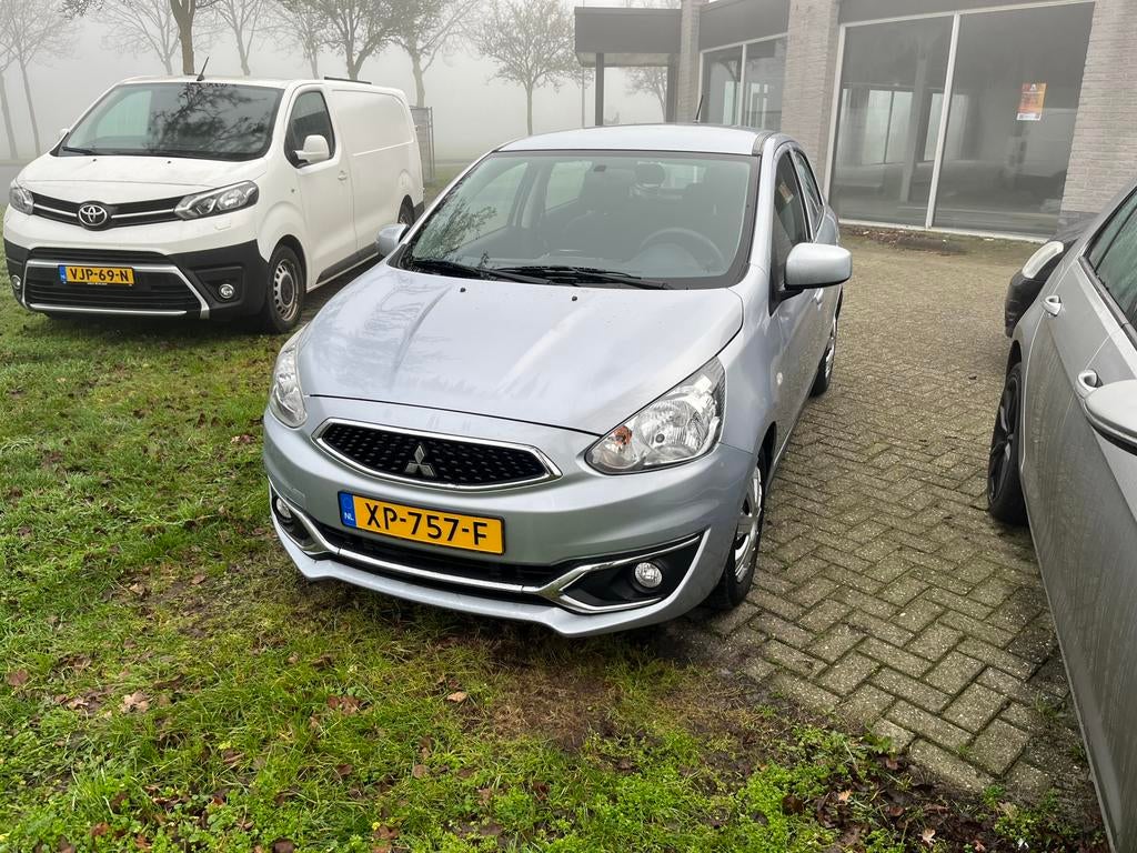 Mitsubishi Space Star 1.0 Mivec 71PK 2019 Grijs, Voorwielaandrijving, Origineel Nederlands, Bedrijf, Handgeschakeld