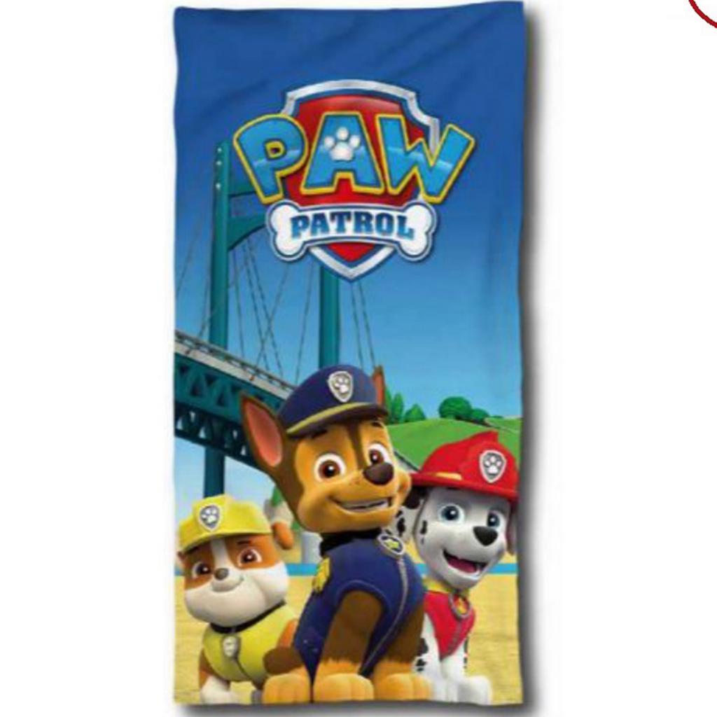 Nieuwe strandlaken / badlaken paw Patrol Nickelodeon 70x140, Ophalen of Verzenden, Nieuw, Handdoek