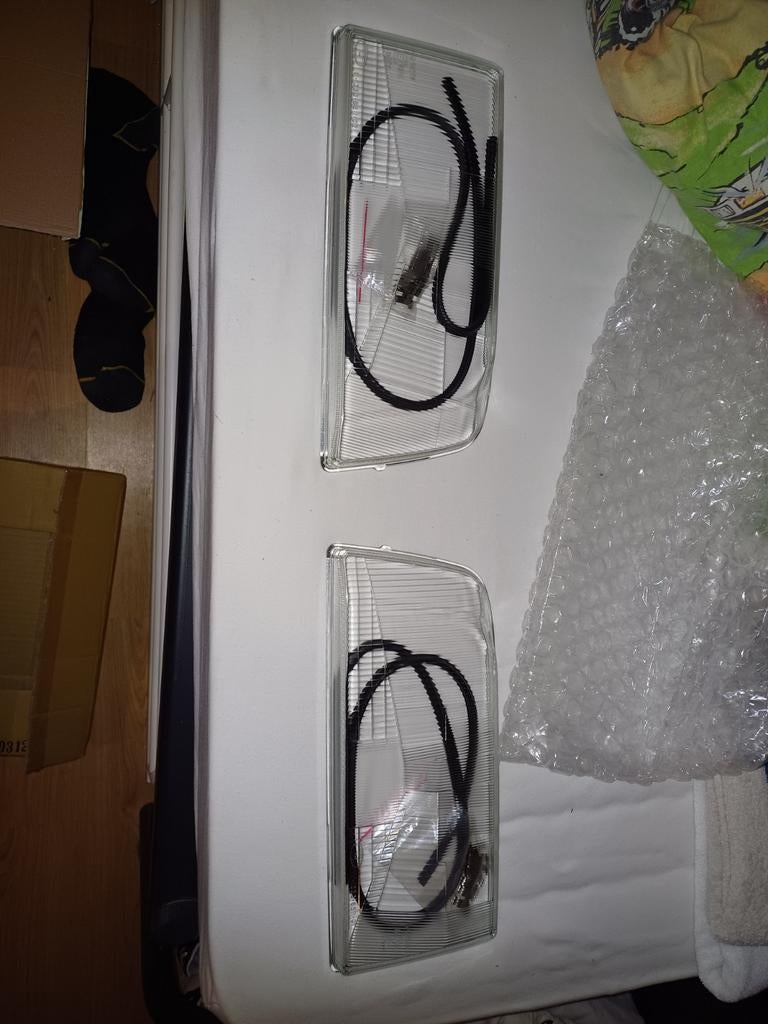 Volvo 850 koplamp glas set. Links en rechts, Ophalen of Verzenden