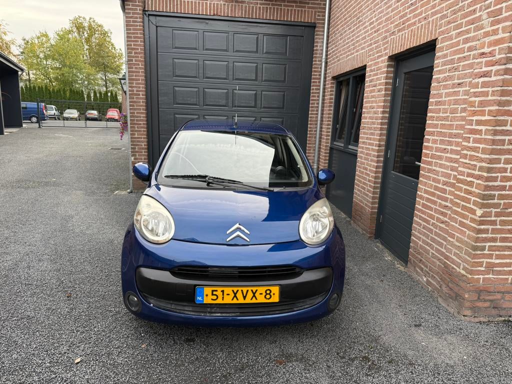 Citroën C1 1.0 3-DRS 2006 Blauw nieuwe apk, Auto's, Voorwielaandrijving, 765 kg, C1, 68 pk