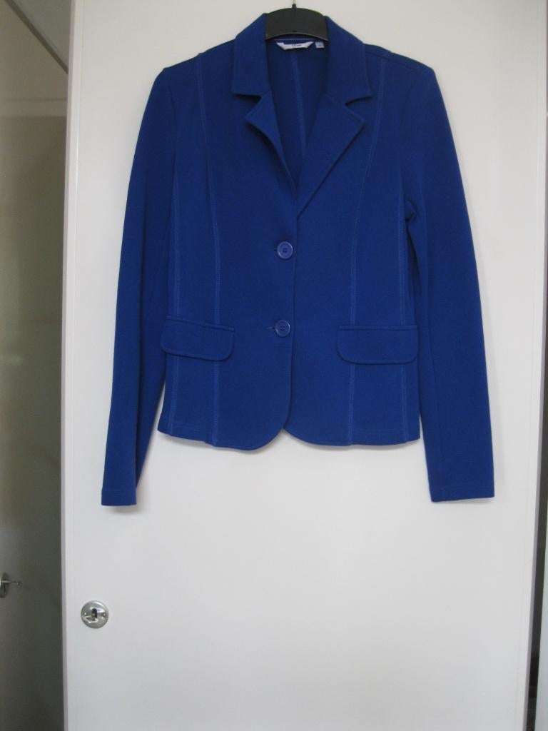 Miss Etam blazer blauw 38 m nieuw  Nieuwprijs €49,90, Maat 38/40 (M), Nieuw, Jasje, Miss Etam