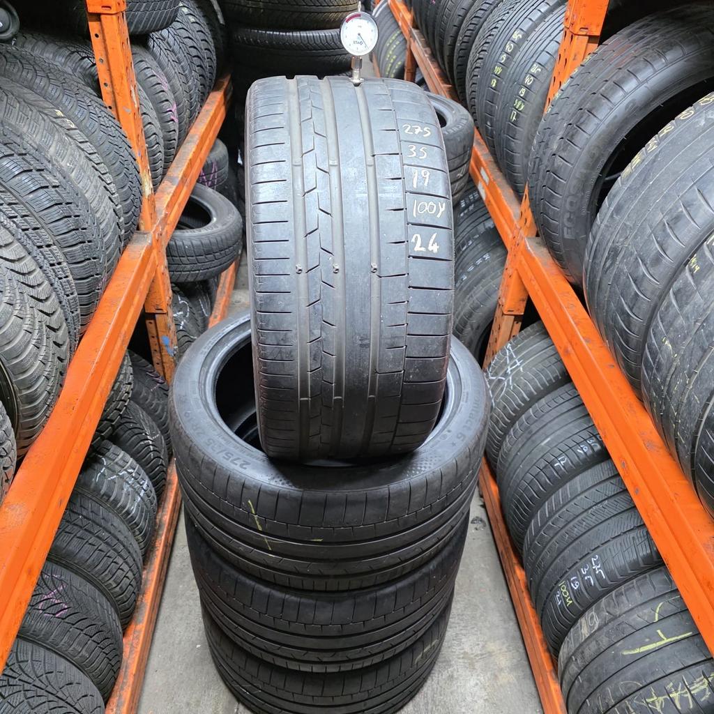 275/35/19 Continental Demo Banden DOT 24, Gebruikt, 275 mm, Band(en), Zomerbanden