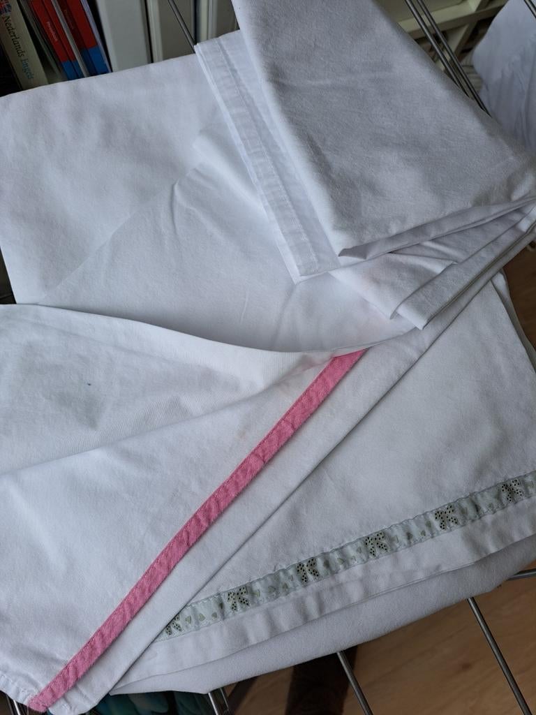 Ledikant lakens cotton baby, Ophalen, Zo goed als nieuw, Ledikant