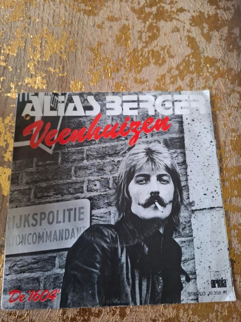 Alias berger veenhuizen/ de 1604, Cd's en Dvd's, Vinyl | Nederlandstalig, Ophalen of Verzenden, Zo goed als nieuw, Overige formaten
