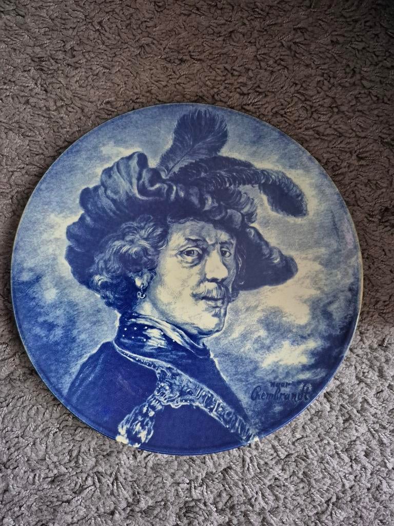 Rembrandt delfts blauw, Ophalen of Verzenden
