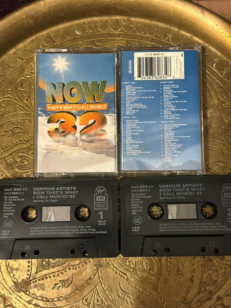 Now That’s What I Call  Music 32 (2-cassette | 1995 hits), Ophalen of Verzenden, Zo goed als nieuw, Pop, 1 bandje