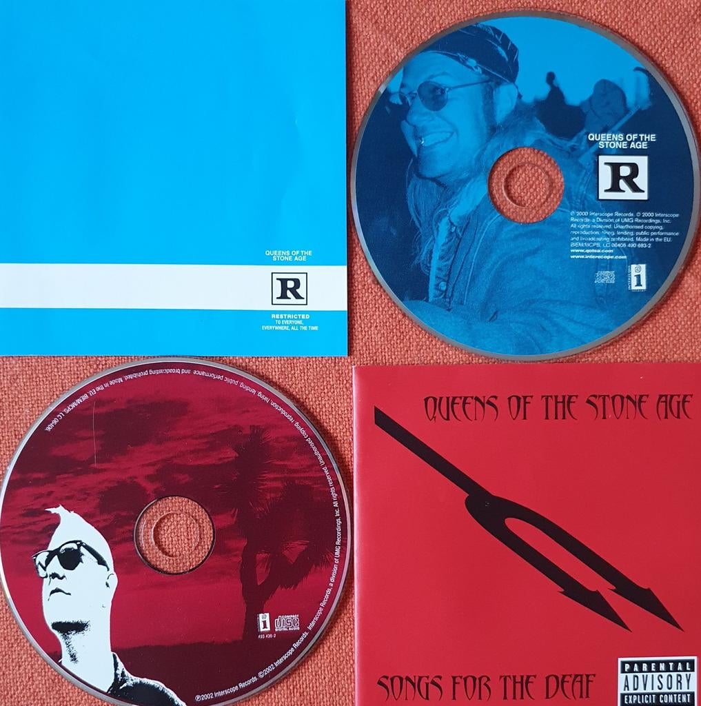 Queens of the stone age cd's mogen ook per stuk, Ophalen of Verzenden, Gebruikt, Poprock