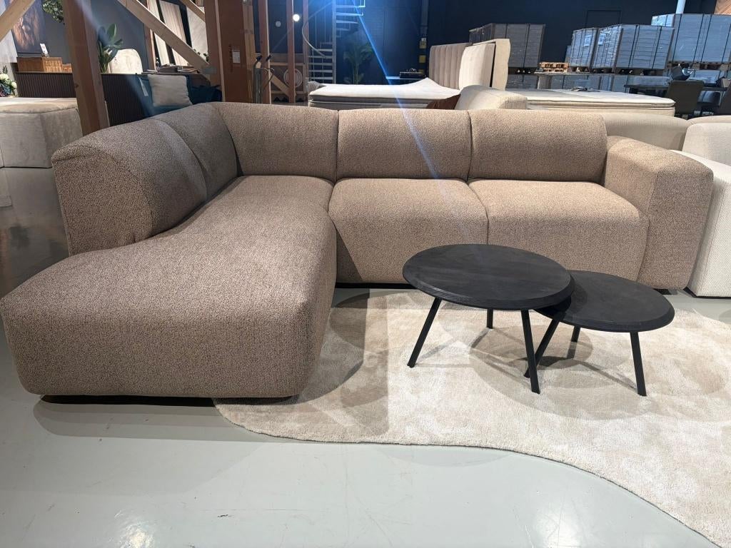 Direct ophalen | Geweven stof boucle | hoekbank | Utrecht, Huis en Inrichting, Banken | Bankstellen, Ophalen, 250 tot 300 cm, Info@trendvortex.com