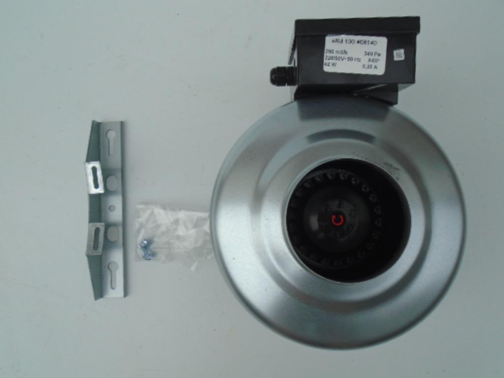 Metalen buisventilator sRd 100 tot 315 mm nieuw, Doe-het-zelf en Verbouw, Ventilatie en Afzuiging, Ophalen of Verzenden, Nieuw