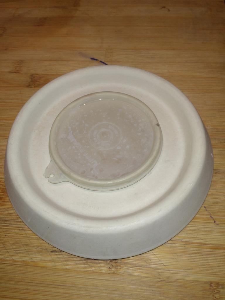 Tupperware beslagkom deksel 19,5 cm, Ophalen of Verzenden, Gebruikt, Bak of Kom