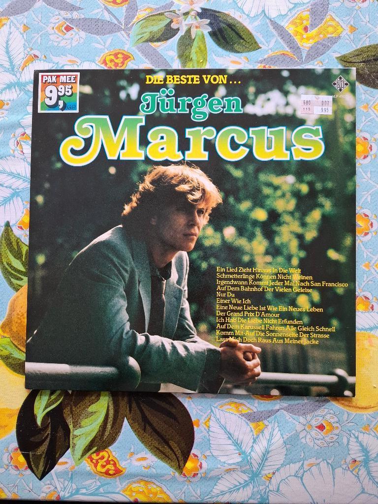 LP:  JURGEN MARCUS, Ophalen, Zo goed als nieuw, 12 inch