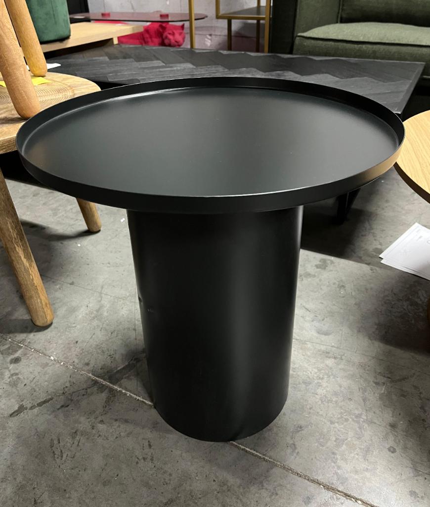 Kave Home Fleksa bijzettafel 45 Zwart | Van €149, nu, 45 tot 60 cm, Minder dan 55 cm, Kave Home, Nieuw