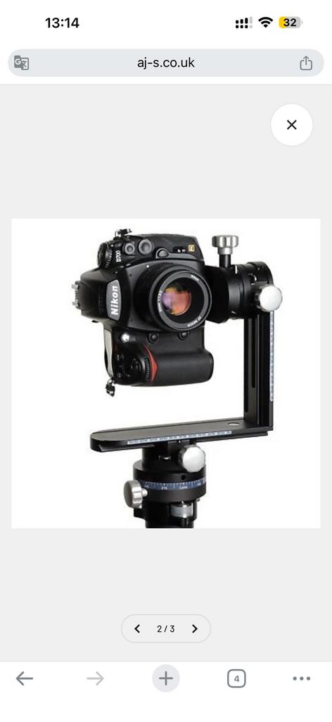 CAMBO CLH-500 Panoramic Head, Audio, Tv en Foto, Fotografie | Statieven en Balhoofden, Cambo, Gebruikt, Balhoofd, Ophalen of Verzenden