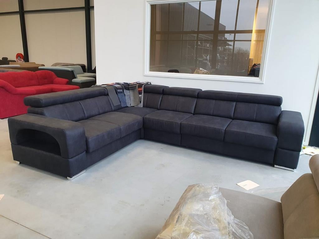 Nieuwe mega hoekbank xxl alle kleuren / stoffen / maten!, Huis en Inrichting, Banken | Bankstellen, Keizer, Keizer, Hoekbank, 300 cm of meer