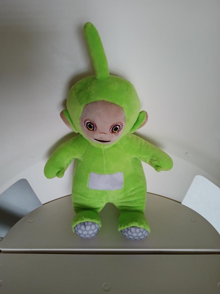 TELETUBBIES DIPSY KNUFFEL CIRCA 33 CM, Ophalen of Verzenden, Gebruikt, Overige typen