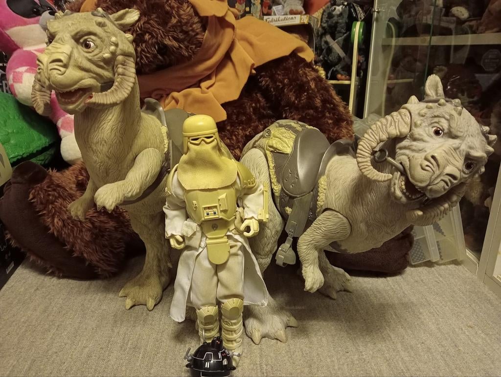 Star Wars Tauntaun & Snowtrooper 12 inch, Kinderen en Baby's, Speelgoed | Overig, Gebruikt, Jongen of Meisje, Ophalen of Verzenden