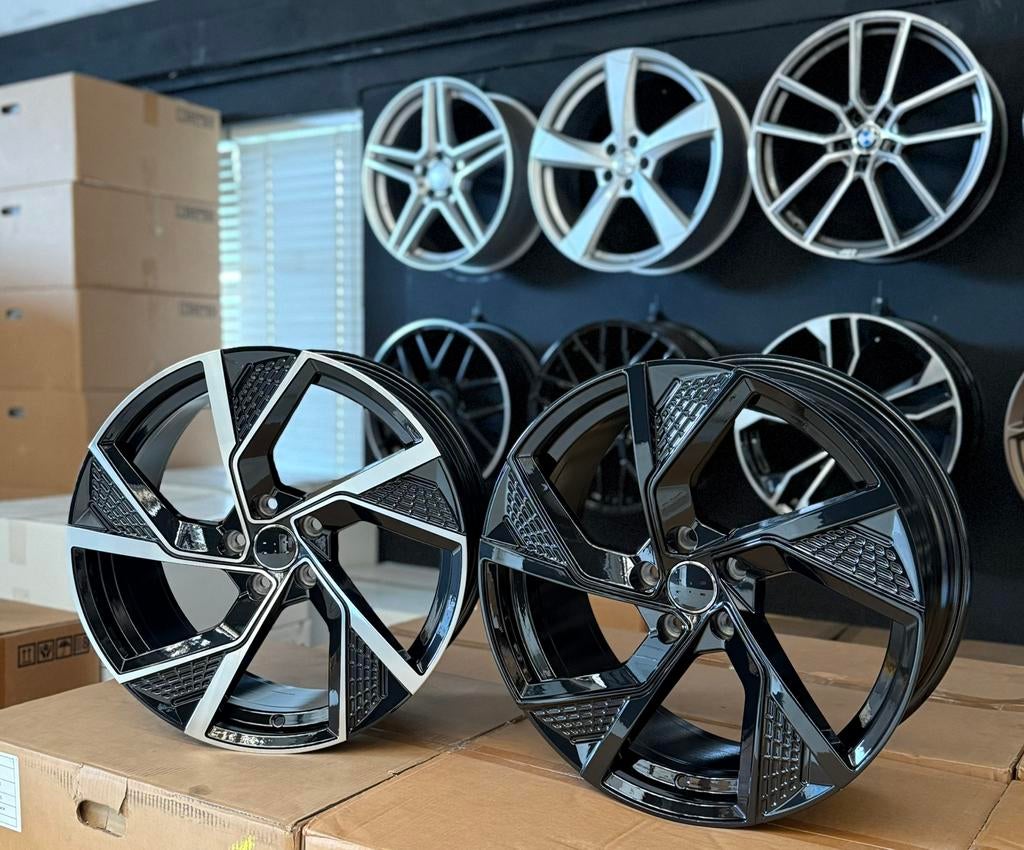 19 inch rs look velgen 5x112 Audi a3 s3 s4 a4 a5 a6q2 q3 q5, Auto-onderdelen, Banden en Velgen, 19 inch, Velg(en), Nieuw, Ophalen of Verzenden