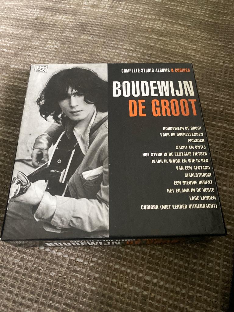 Boudewijn De Groot : Complete Studio Albums ( 12 cd box ), Ophalen of Verzenden, Zo goed als nieuw