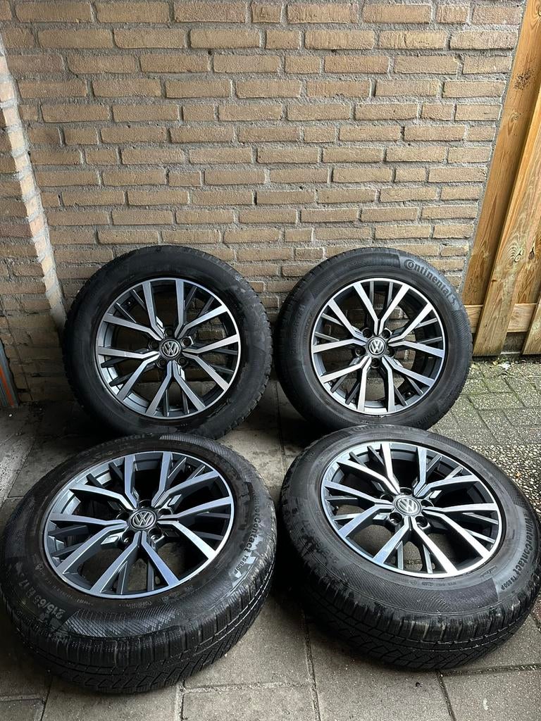Volkswagen Tiguan/Transporter 17” Tulsa Velgen(winterbanden), Ophalen, 215 mm, Banden en Velgen, 17 inch