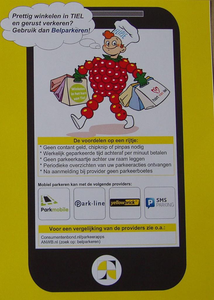 Flyer Flipje - Prettig winkelen in Tiel, Ophalen, Overige figuren, Nieuw, Overige typen
