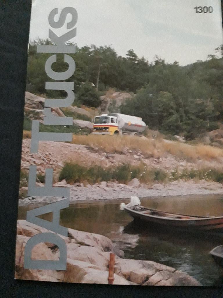 folder DAF 1300 modeljaar 1993, DAF trucks, Ophalen of Verzenden, Zo goed als nieuw, Overige merken