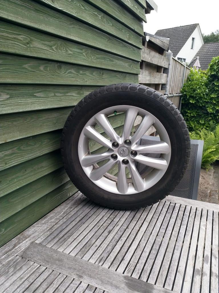 Hyundai IX35 18 inch lichtmetalen velgen, Ophalen, 18 inch, Gebruikt, Banden en Velgen
