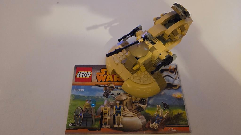 Lego Star Wars Set 75080 AAT, Ophalen of Verzenden, Zo goed als nieuw, Complete set, Lego