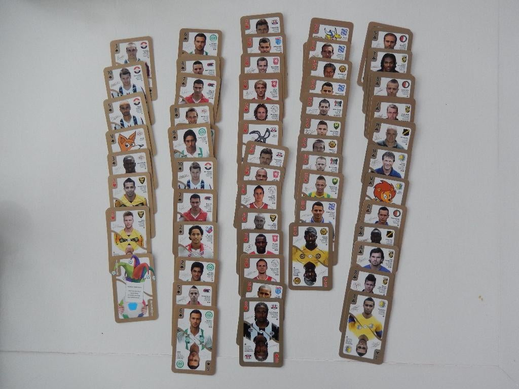 Plus eredivisie voetbal speelkaarten  foto en handtekening, Verzamelen, Supermarktacties, Plus, Ophalen of Verzenden