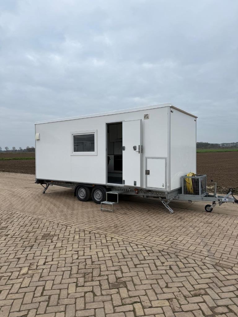 Mobiele woonunits TE KOOP 4 tot 9,00 meter, Ophalen