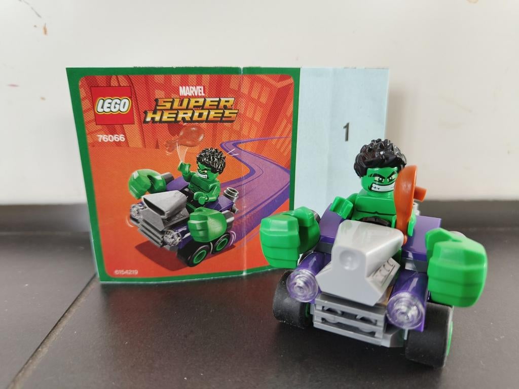 LEGO Marvel Super Heroes 76066 Hulk compleet, Ophalen of Verzenden, Zo goed als nieuw, Complete set, Lego
