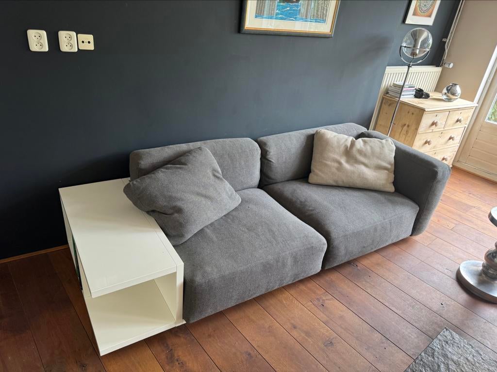 Design bank, Cassina Mex Cube, Piero lissoni, Ophalen, Zo goed als nieuw, Stof