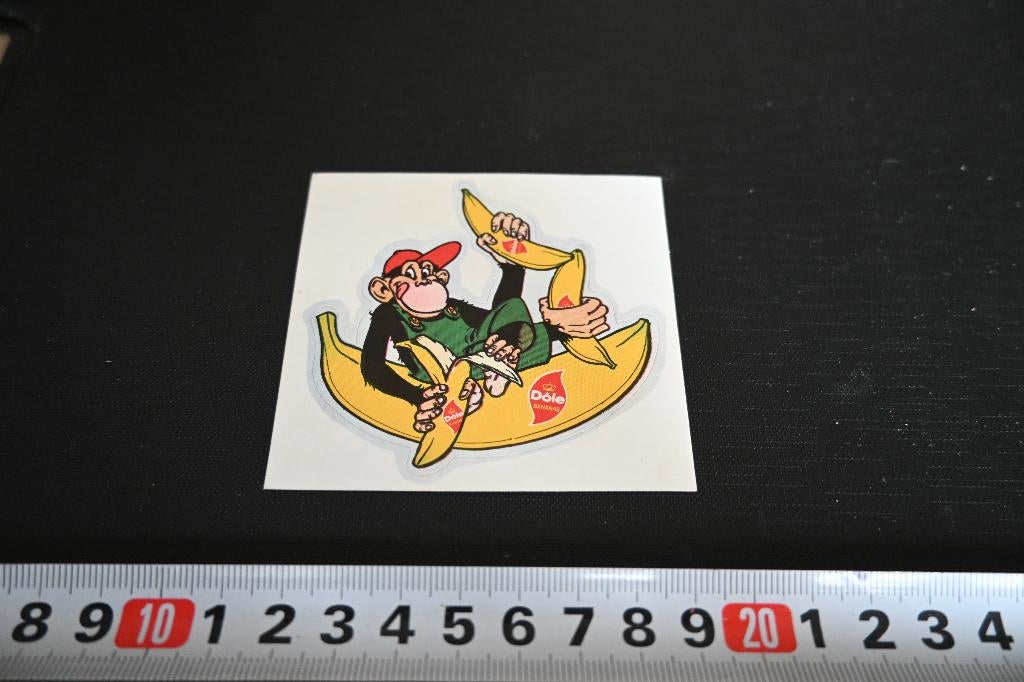 sticker DOLE bananen banaan Aap, Ophalen, Zo goed als nieuw