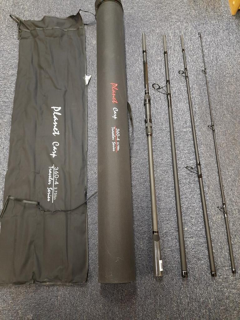Nieuwe LFT Karperhengel Reishengel 2.75lb 3.60m 4-delig, Watersport en Boten, Hengelsport | Karpervissen, Nieuw, Werphengel, Ophalen of Verzenden