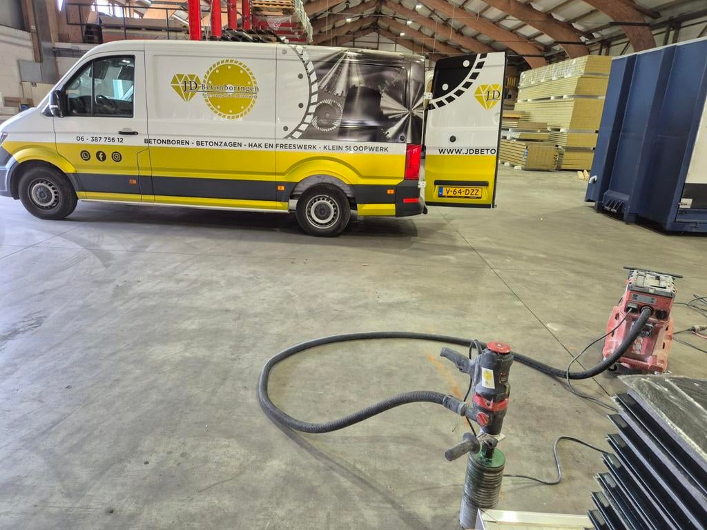 professionele betonboorder ventilatie/afzuigkap gaten boren, Diensten en Vakmensen, Slopers en Sloopwerkzaamheden, Sloopwerk binnen
