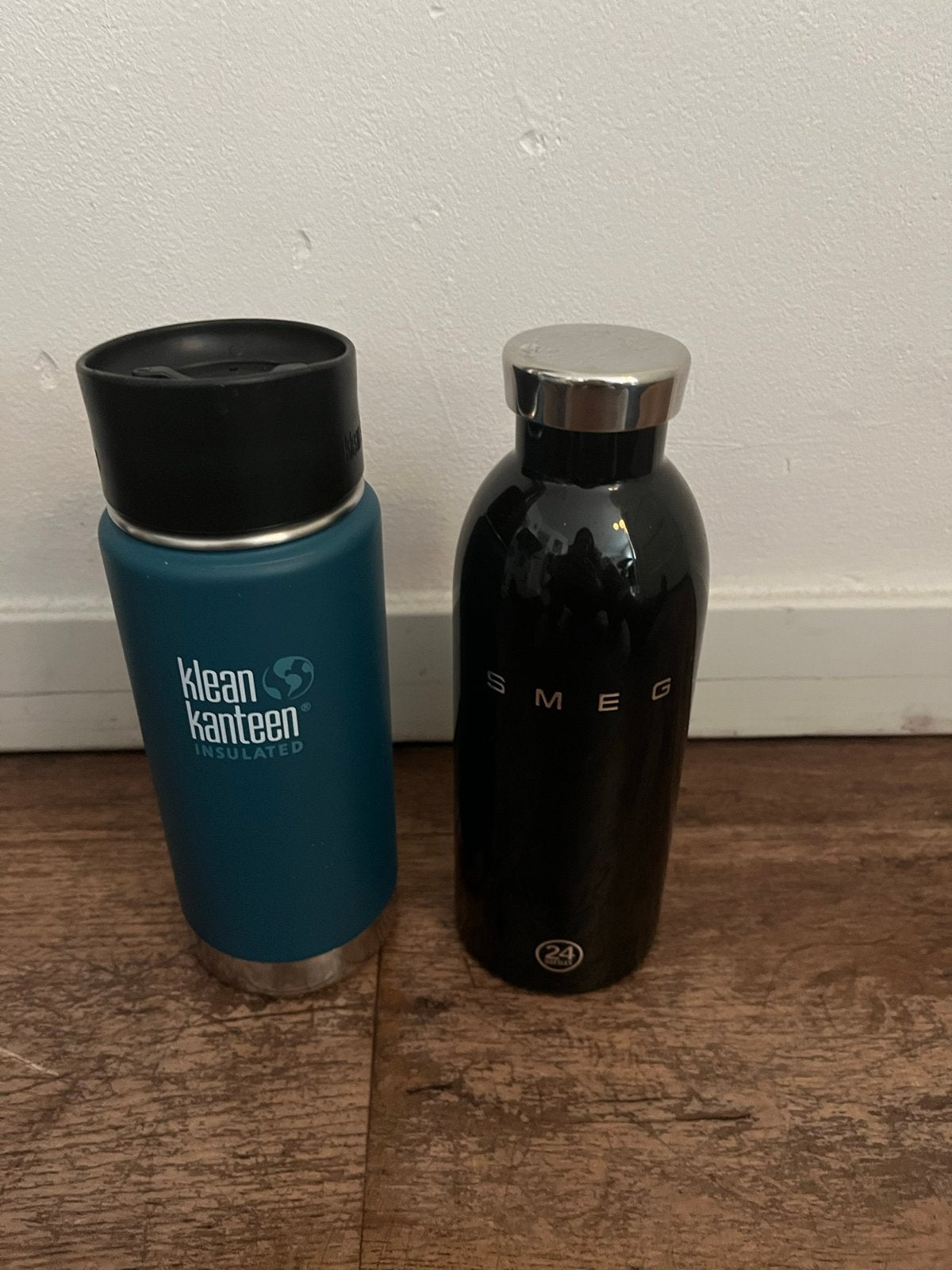 Smeg  thermos fles, Overige typen, Verzenden, Zo goed als nieuw, Metaal