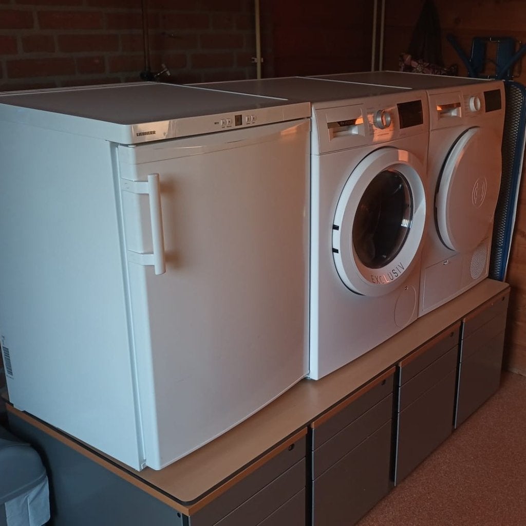 Ahrend 3-delig ladeblok trespa blad met 6 lades - 51x140x80, Niet ingevuld, Gebruikt, Niet ingevuld, Niet ingevuld