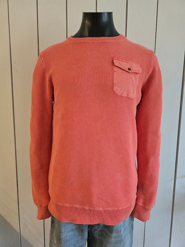 Scotch & Soda trui M oranje 20,- (2 voor 30,-), Maat 48/50 (M), Oranje, Ophalen of Verzenden, Zo goed als nieuw