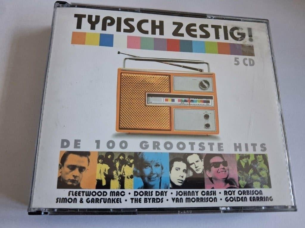 Typisch Zestig! <5CD>, Cd's en Dvd's, Cd's | Verzamelalbums, Gebruikt, Overige genres, Ophalen of Verzenden, Verzamelalbum