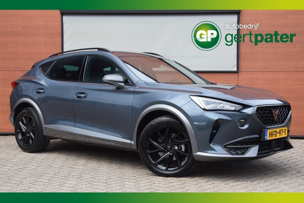 CUPRA Formentor 1.4 e-Hybrid Stoel-Stuurverwarming/Matrix/Na, Auto's, Cupra, Gebruikt, 4 cilinders, Formentor, Leder en Stof