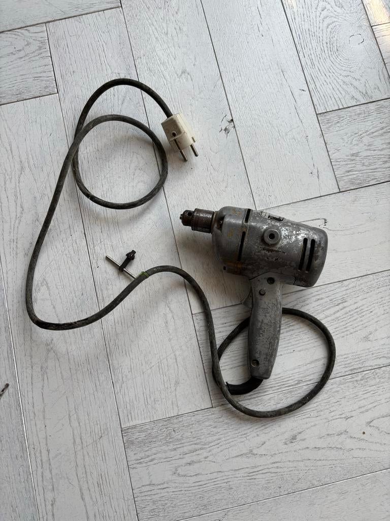Vintage Black & Decker Boormachine 000536 - 270W, Doe-het-zelf en Verbouw, Gereedschap | Boormachines, Ophalen, Gebruikt, Minder dan 400 watt