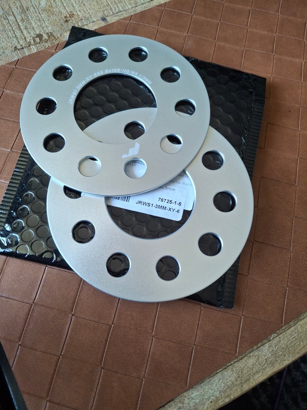 NIEUW spacer/spoorverbreder 5x108 5x110. Naafgat 65.1 mm., Ophalen of Verzenden, Nieuw