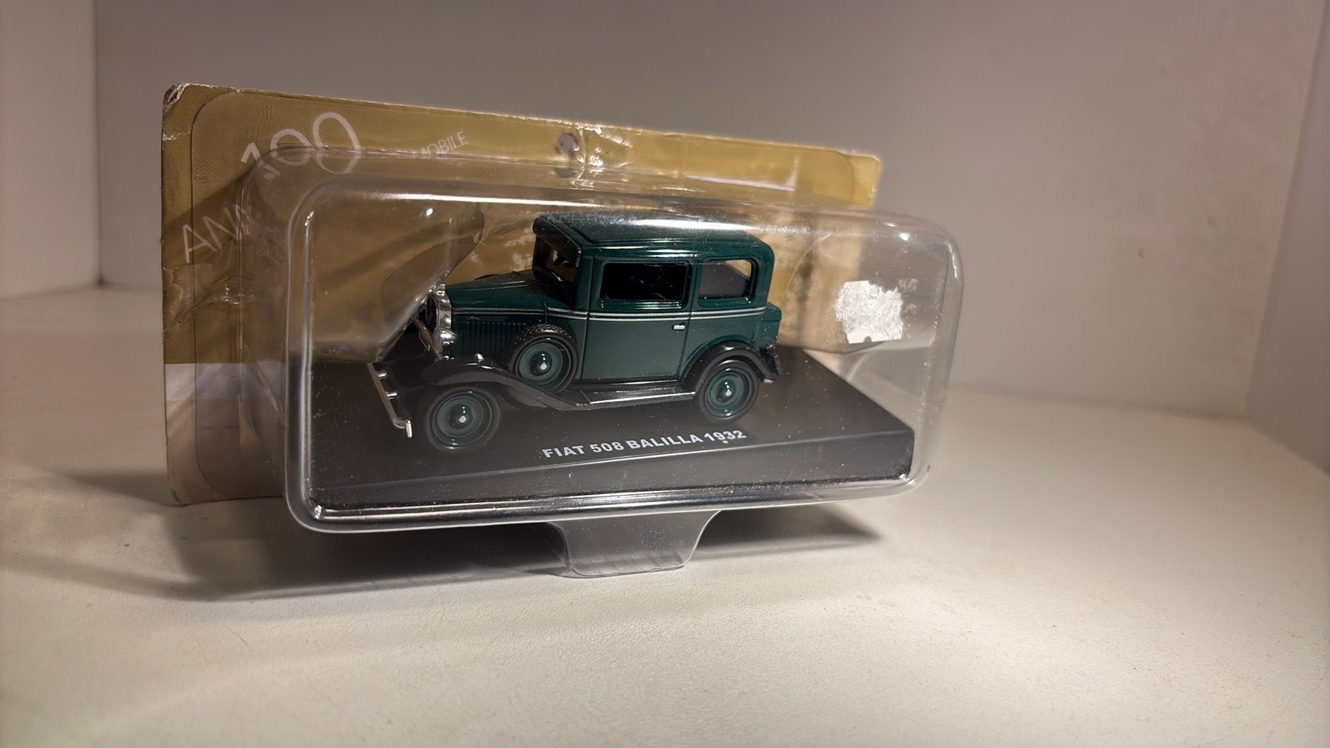 Fiat 508 balilla 1932 deagostini 1.43, Hobby en Vrije tijd, Overige merken, Auto, Ophalen of Verzenden, A