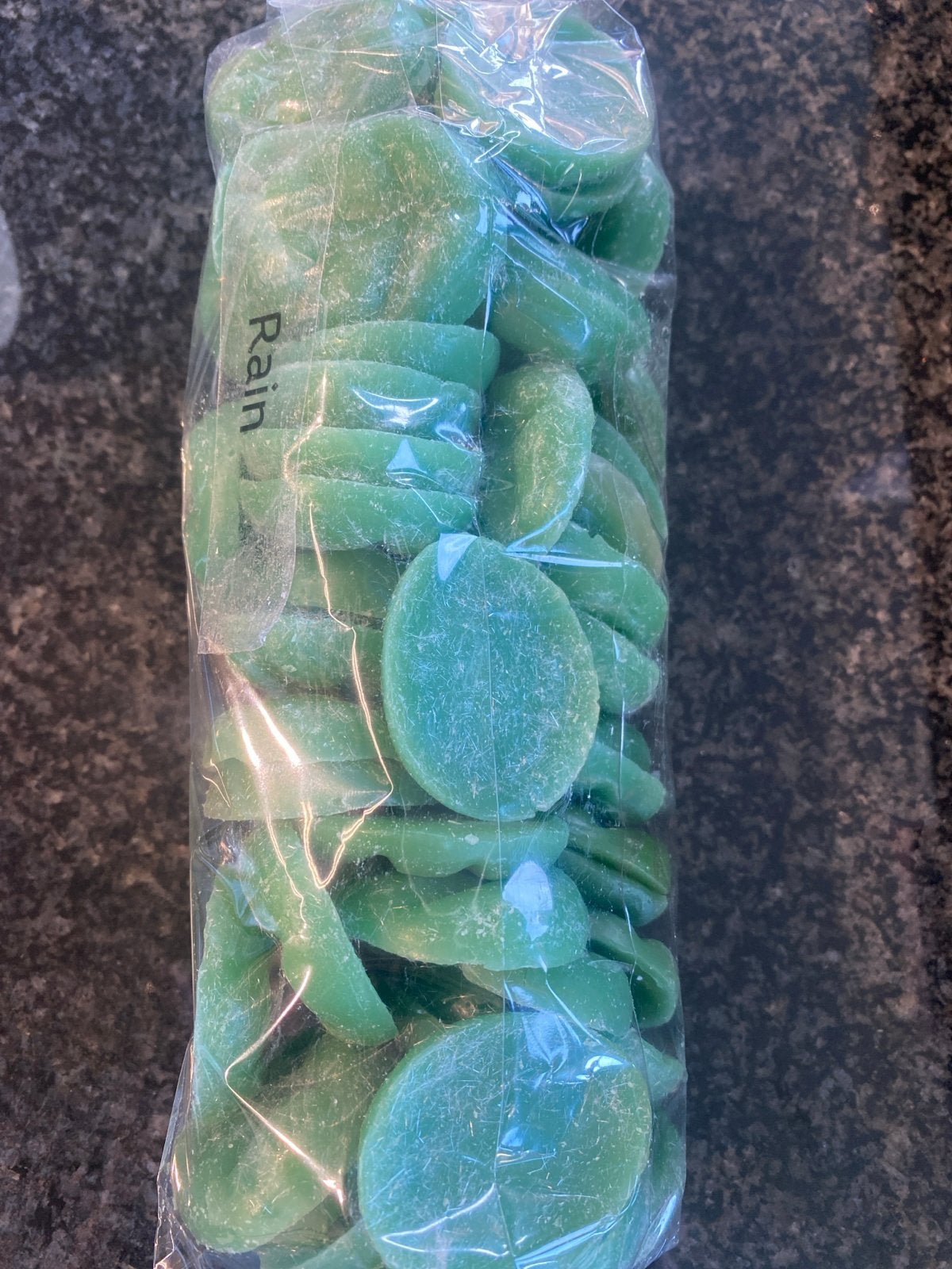 Rain geurblokjes - Groen Scentchips, Ophalen of Verzenden, Nieuw, Groen