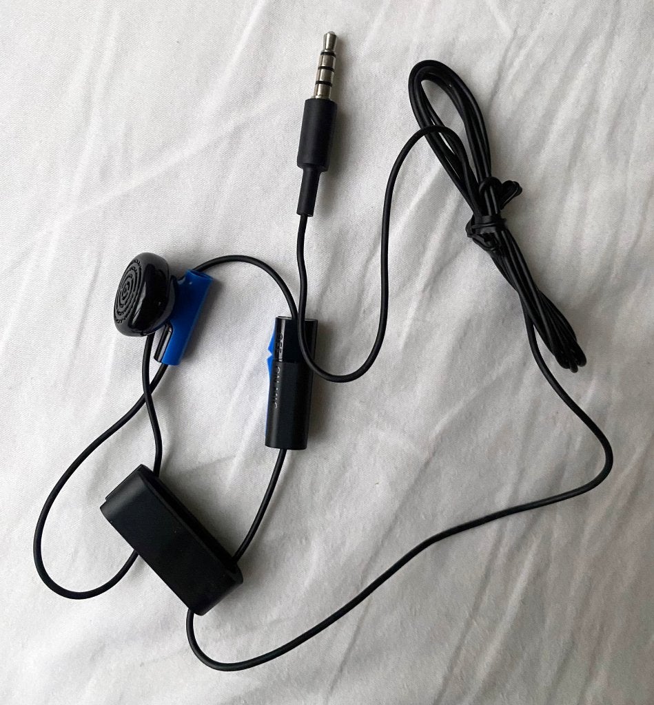 Single In-Ear oordopje met microfoon voor PS4, NIEUW, Computers en Software, Headsets, Ophalen of Verzenden, Nieuw, Bedraad, In-ear
